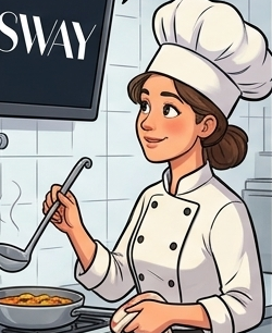 Chef Preparing Food